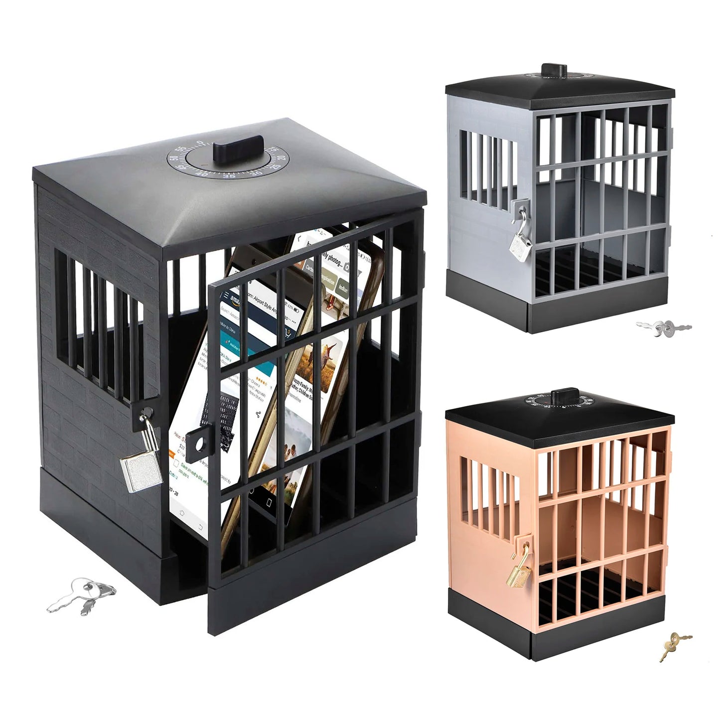 Mobile Phone Jail Cell Prison Lock-Up Safe