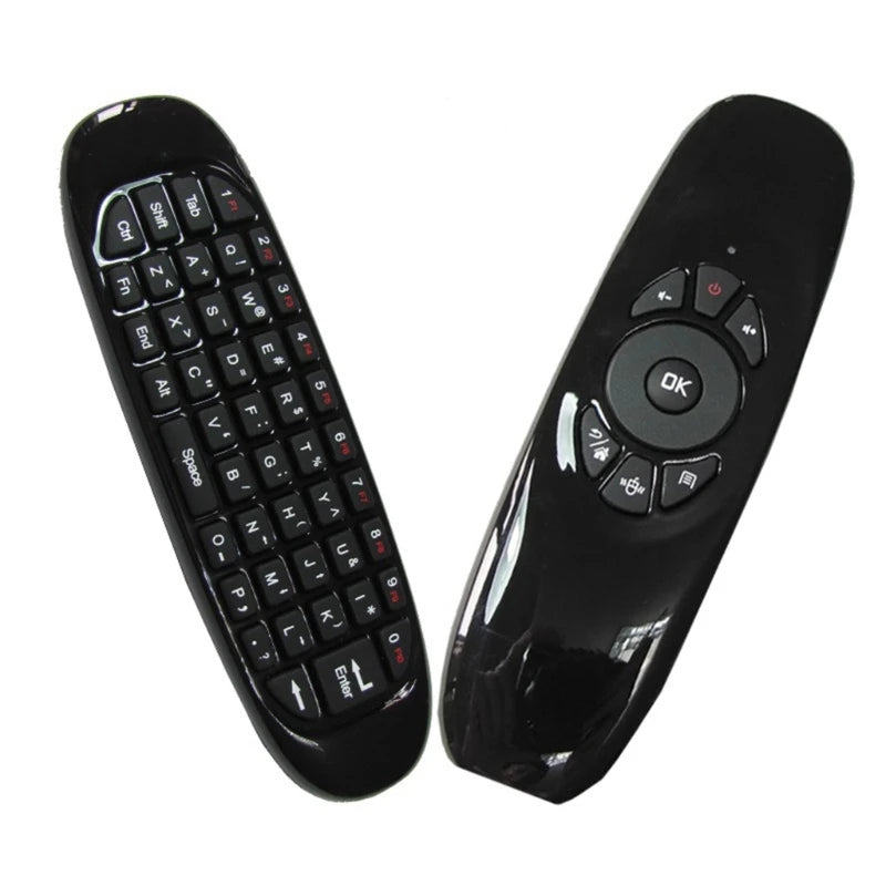 C120 Mini Wireless Air Mouse Keyboard Android PC Smart TV Box Portable