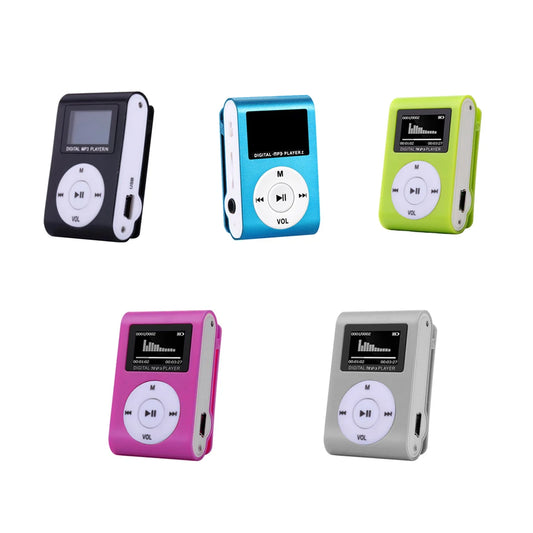 Mini MP3 Player Portable Music 3.5mm