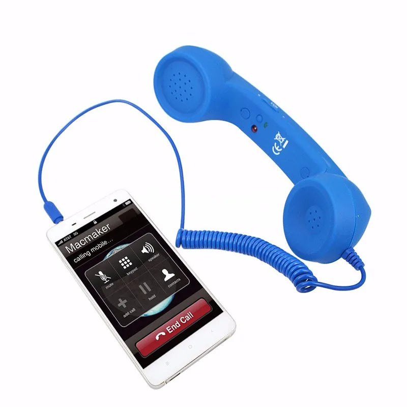 3.5mm Retro Mobile Phone Telephone Receiver Handset