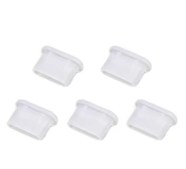 5-Piece Set Type-C Silicone USB Dust Plug