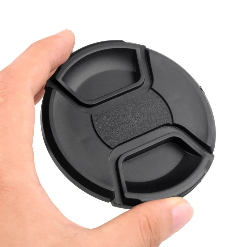 49mm-82mm Camera Lens Cap Cover for Canon Fuji Nikon Olympus Samsung Sony