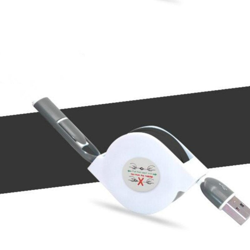 2-in-1 Retractable USB Cable