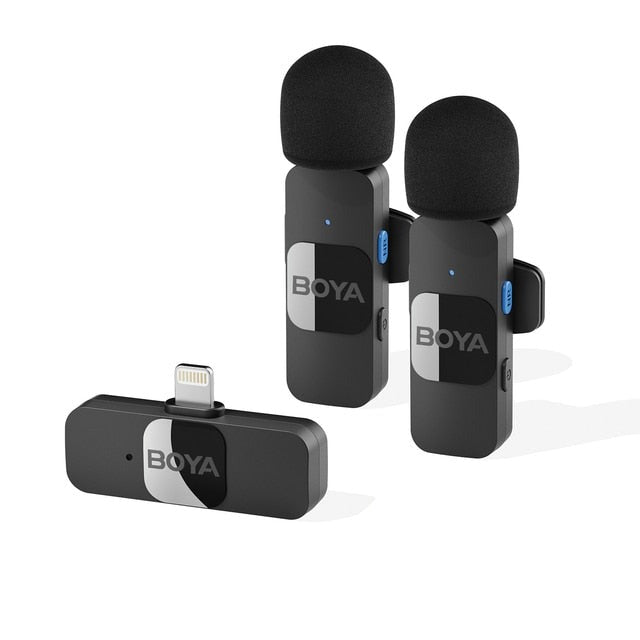 BY-V Professional Wireless Mini Microphone for Android iPad iPhone