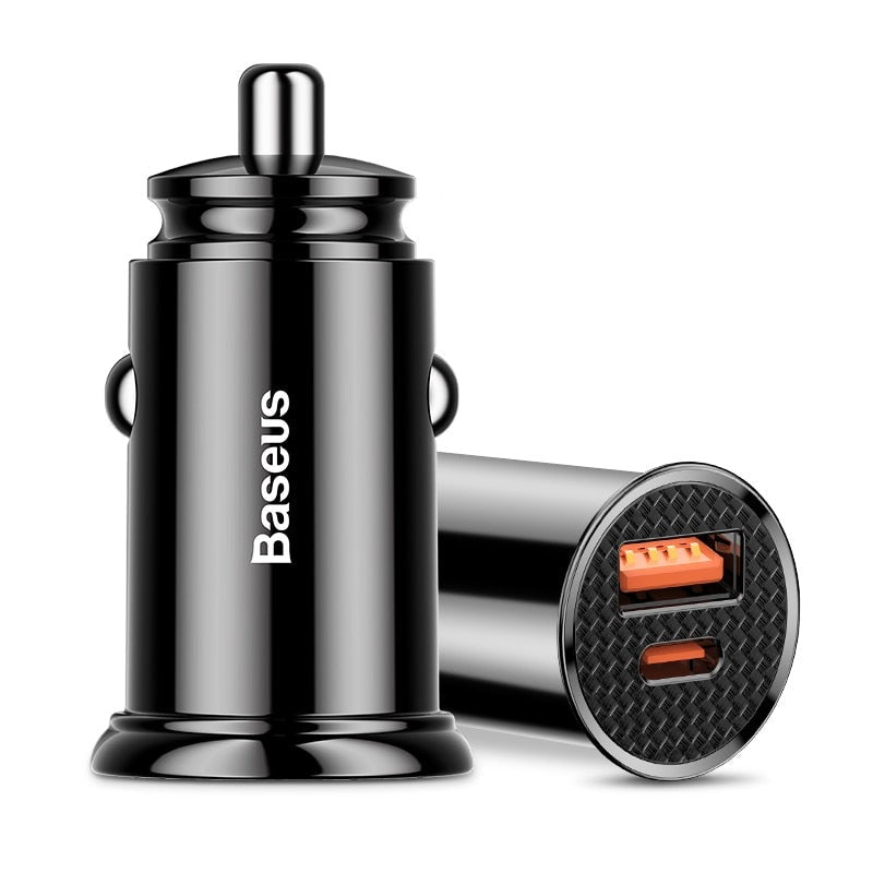 30W Quick Charge USB Car Charger