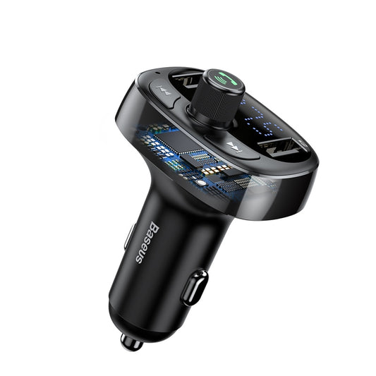 3.4A Bluetooth Handsfree Car Charger FM Transmitter AUX Audio MP3 Player