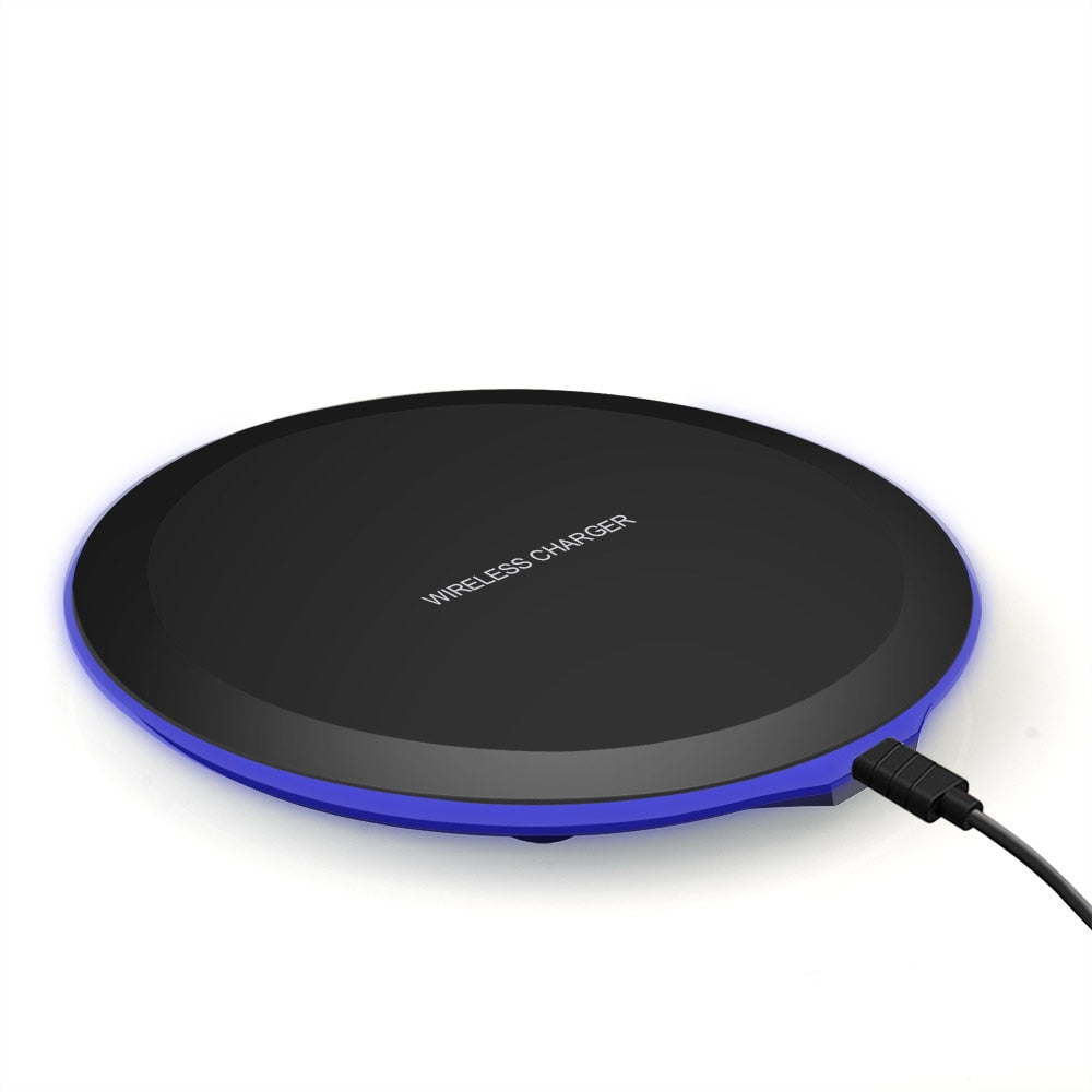 10W Fast Wireless Charger for Samsung Galaxy S9/S9+ S7/S8 Note 9 Edge USB Qi Charging Pad