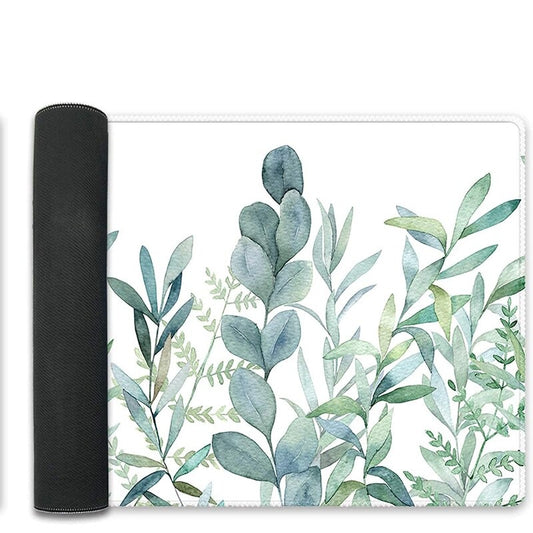 XL Green Leaf Plant Mouse Pad