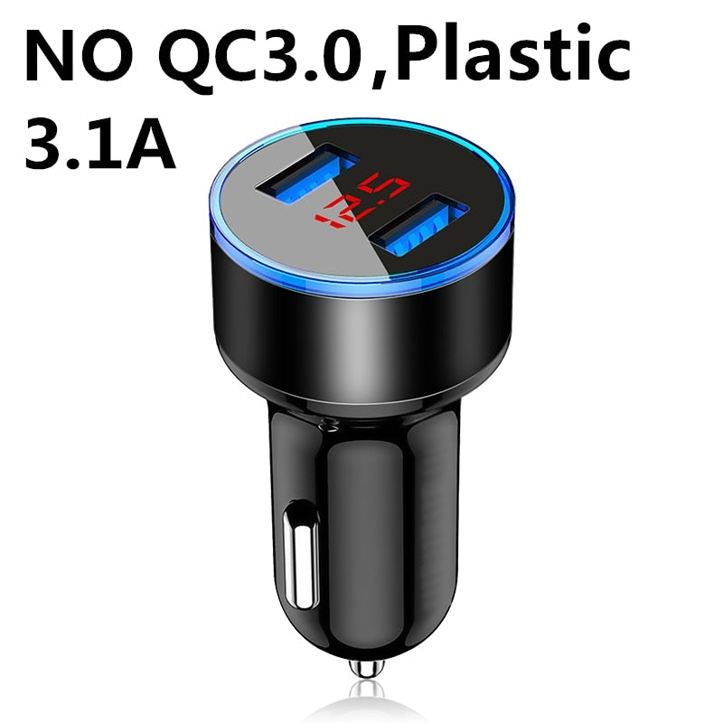 USB 3.0 Quick Charge Dual Car Charger