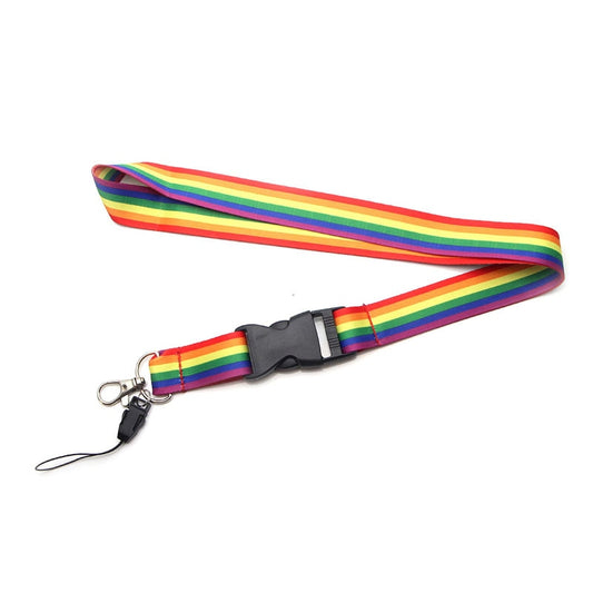 Rainbow Mobile Phone Strap Lanyard