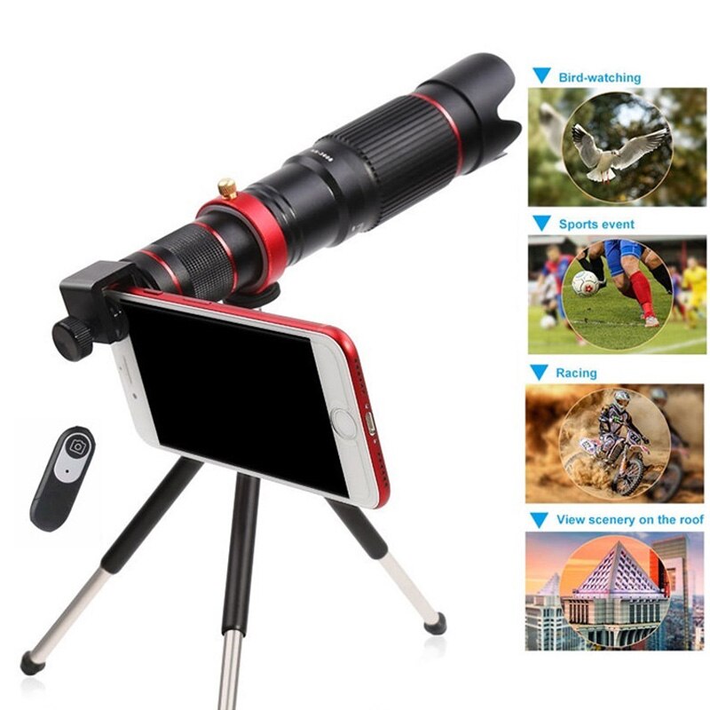 Universal 4K 36X Zoom Telescope Lens for Mobile Phones